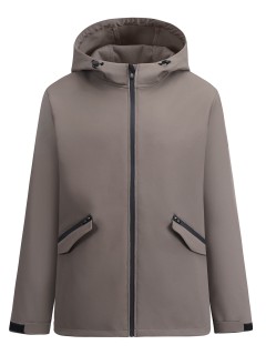 Женская ветровка софтшелл большого размера с капюшоном оптом от производителя Москва недорого 9620_1SK