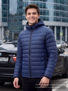 Куртка мужская гибридная стёганая с графеновой подкладкой купить оптом от производителя в Нижнем Новгороде 9621_1TC