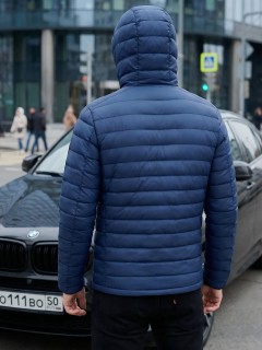 Куртка мужская гибридная стёганая с графеновой подкладкой купить оптом от производителя в Омске 9621_1TC