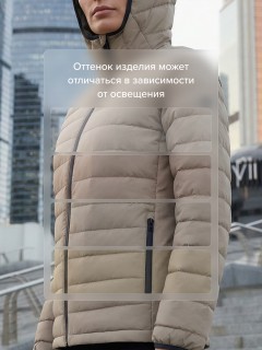 Куртка женская гибридная стёганая с графеновой подкладкой купить оптом от производителя в Санкт-Петербурге 9622_1B