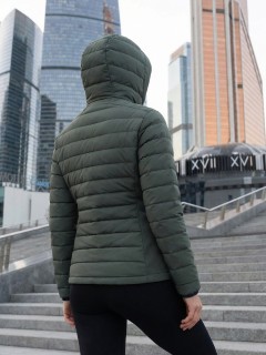 Куртка женская гибридная стёганая с графеновой подкладкой купить оптом от производителя в Самаре 9622_1Kh