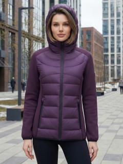 Куртка женская гибридная стёганая с графеновой подкладкой купить оптом от производителя в Перми 9626_1TF