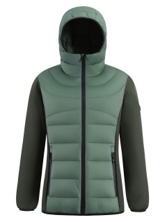 Куртка женская гибридная стёганая с графеновой подкладкой купить оптом от производителя в  Красноярске 9630_1Kh