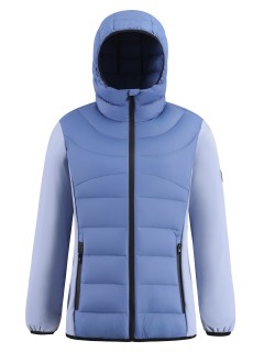 Куртка женская гибридная стёганая с графеновой подкладкой купить оптом от производителя в  Красноярске 9630_1S