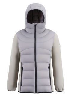 Куртка женская гибридная стёганая с графеновой подкладкой купить оптом от производителя в  Красноярске 9630_1Sr