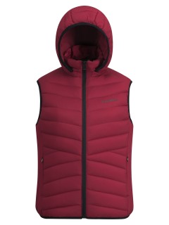 Жилет женский лёгкий стёганый с капюшоном купить оптом от производителя недорого в Челябинске 9636_2Bo