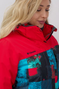 Оптом Горнолыжный костюм женский зимний красного цвета 0005Kr, фото 7