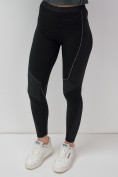 Оптом Термо леггинсы женский серого цвета 002120Sr