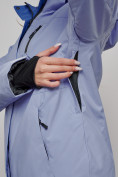 Оптом Горнолыжный костюм женский зимний фиолетового цвета 005F, фото 8
