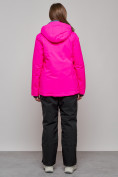 Оптом Горнолыжный костюм женский зимний розового цвета 005R в Уфе, фото 23