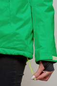Оптом Горнолыжный костюм женский зимний зеленого цвета 005Z, фото 12