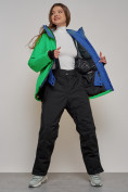 Оптом Горнолыжный костюм женский зимний зеленого цвета 005Z в Тюмени, фото 22