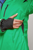Оптом Горнолыжный костюм женский зимний зеленого цвета 005Z в Новокузнецке, фото 8