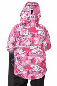Оптом Костюм горнолыжный  для девочки розового цвета 601R, фото 2