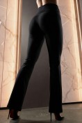 Оптом Легинсы расклешенные внизу женские черного цвета 010_1Ch, фото 6