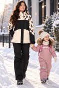 Оптом Женский горнолыжный костюм черного цвета 0127Ch, фото 5