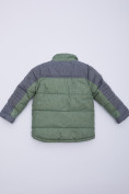 Оптом Куртка зимняя детская УЦЕНКА зеленого цвета 0139Z в Казани, фото 2