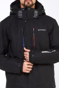 Оптом Мужской зимний горнолыжный костюм черного цвета 01947Ch, фото 5