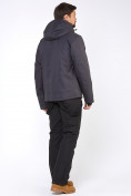 Оптом Мужской зимний горнолыжный костюм темно-серого цвета 01947TС, фото 3