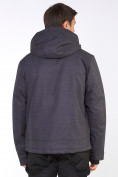 Оптом Мужская зимняя горнолыжная куртка большого размера темно-серого цвета 19471TC, фото 7