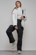 Оптом Горнолыжный костюм женский зимний белого цвета 02002Bl в Сочи, фото 5