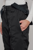 Оптом Горнолыжный костюм женский зимний черного цвета 02002Ch в Кемерово, фото 15