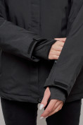 Оптом Горнолыжный костюм женский зимний черного цвета 02002Ch в  Красноярске, фото 7
