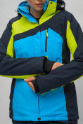 Оптом Горнолыжный костюм женский салатового цвета 02011Sl в Сочи, фото 12