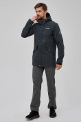 Оптом Спортивный костюм мужской softshell серого цвета 02018Sr в Ростове-на-Дону, фото 3