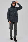 Оптом Спортивный костюм мужской softshell серого цвета 02018Sr в Сочи, фото 6