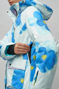 Оптом Горнолыжный костюм женский голубого цвета 020231Gl, фото 12
