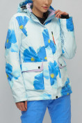 Оптом Горнолыжный костюм женский синего цвета 020231S в Волгоградке, фото 10