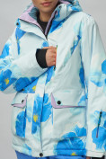 Оптом Горнолыжный костюм женский синего цвета 020231S, фото 12