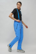 Оптом Горнолыжный костюм женский синего цвета 020231S в Самаре, фото 21