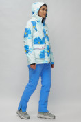 Оптом Горнолыжный костюм женский синего цвета 020231S в Уфе, фото 8