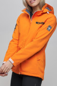 Оптом Костюм MTFORCE женский оранжевого цвета 02034O в Перми, фото 10