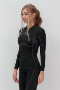 Оптом Термо лонгслив женский  серого цвета 02120Sr, фото 2