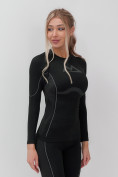 Оптом Термо лонгслив женский  серого цвета 02120Sr, фото 3