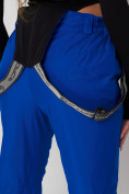 Оптом Горнолыжный костюм женский синего цвета 021530S в Казани, фото 23