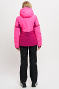 Оптом Горнолыжный костюм MTFORCE женский розового цвета 02153R, фото 3