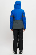 Оптом Горнолыжный костюм MTFORCE женский синего цвета 02153S, фото 4