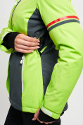 Оптом Горнолыжный костюм MTFORCE женский салатового цвета 02153Sl, фото 11