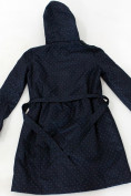 Оптом Куртка подростковая для девочки УЦЕНКА темно-синего цвета 0216TS в Казани, фото 2