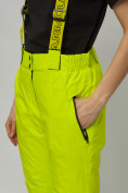 Оптом Горнолыжный костюм женский салатового цвета 02201Sl, фото 31
