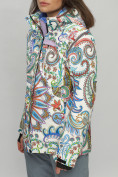 Оптом Горнолыжный костюм женский фиолетового цвета 02202F в Ростове-на-Дону, фото 12