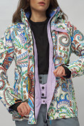 Оптом Горнолыжный костюм женский фиолетового цвета 02202F в Ростове-на-Дону, фото 15