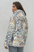 Оптом Горнолыжный костюм женский синего цвета 02202S в Казани, фото 5