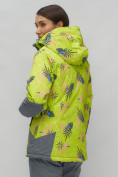 Оптом Горнолыжный костюм женский салатового цвета 02216Sl, фото 7