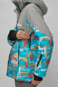 Оптом Горнолыжный костюм женский синего цвета 02252S, фото 12