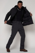 Оптом Горнолыжный костюм MTFORCE мужской черного цвета 02261Ch, фото 16